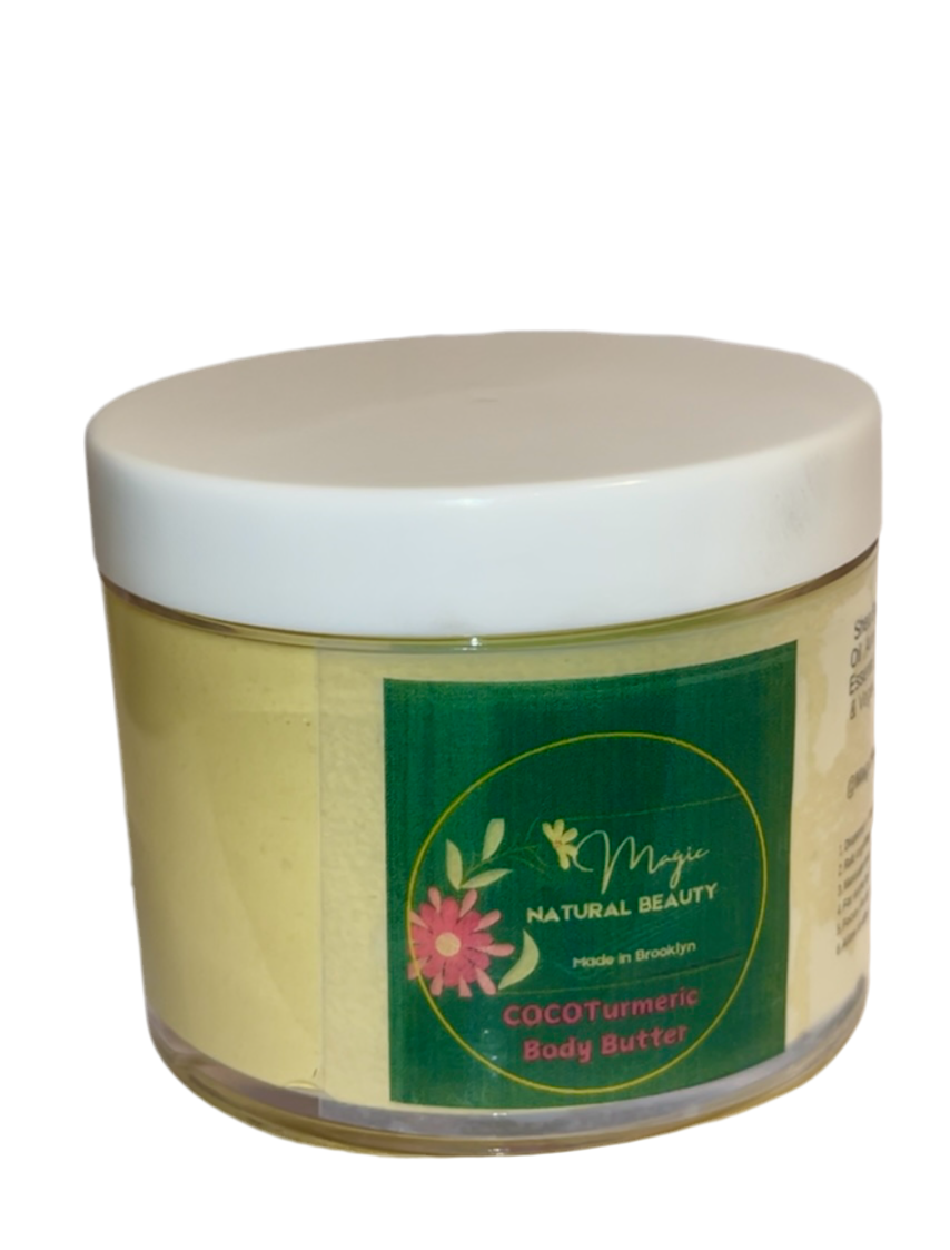 CocoTurmeric Magic Butter: Radiance and Rejuvenation for Your Skin 4oz