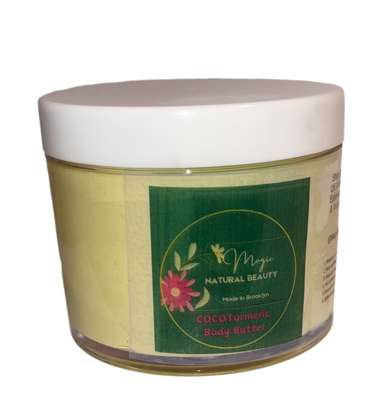 CocoTurmeric Magic Butter: Radiance and Rejuvenation for Your Skin 4oz