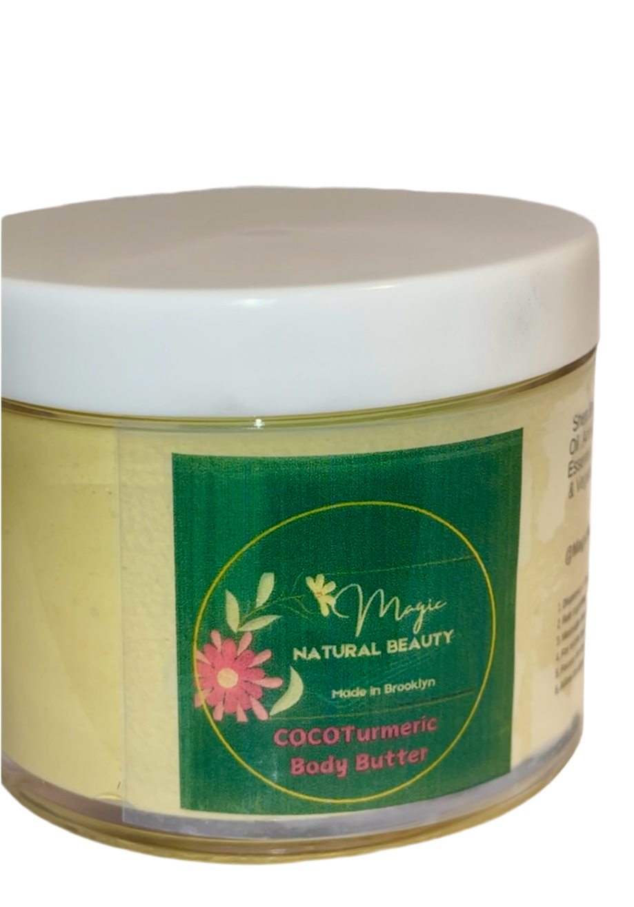 CocoTurmeric Magic Butter: Radiance and Rejuvenation for Your Skin 4oz