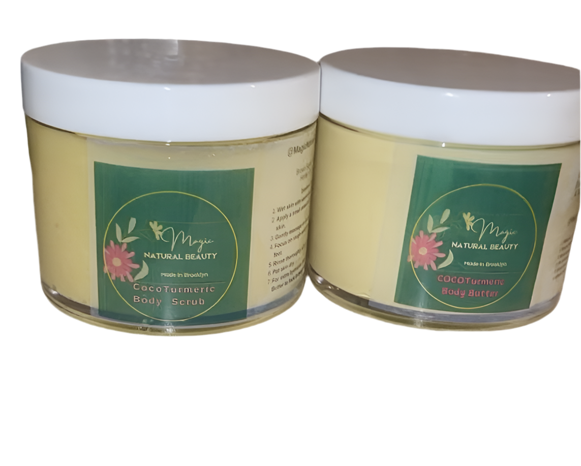 CocoTurmeric Magic Butter: Radiance and Rejuvenation for Your Skin 4oz