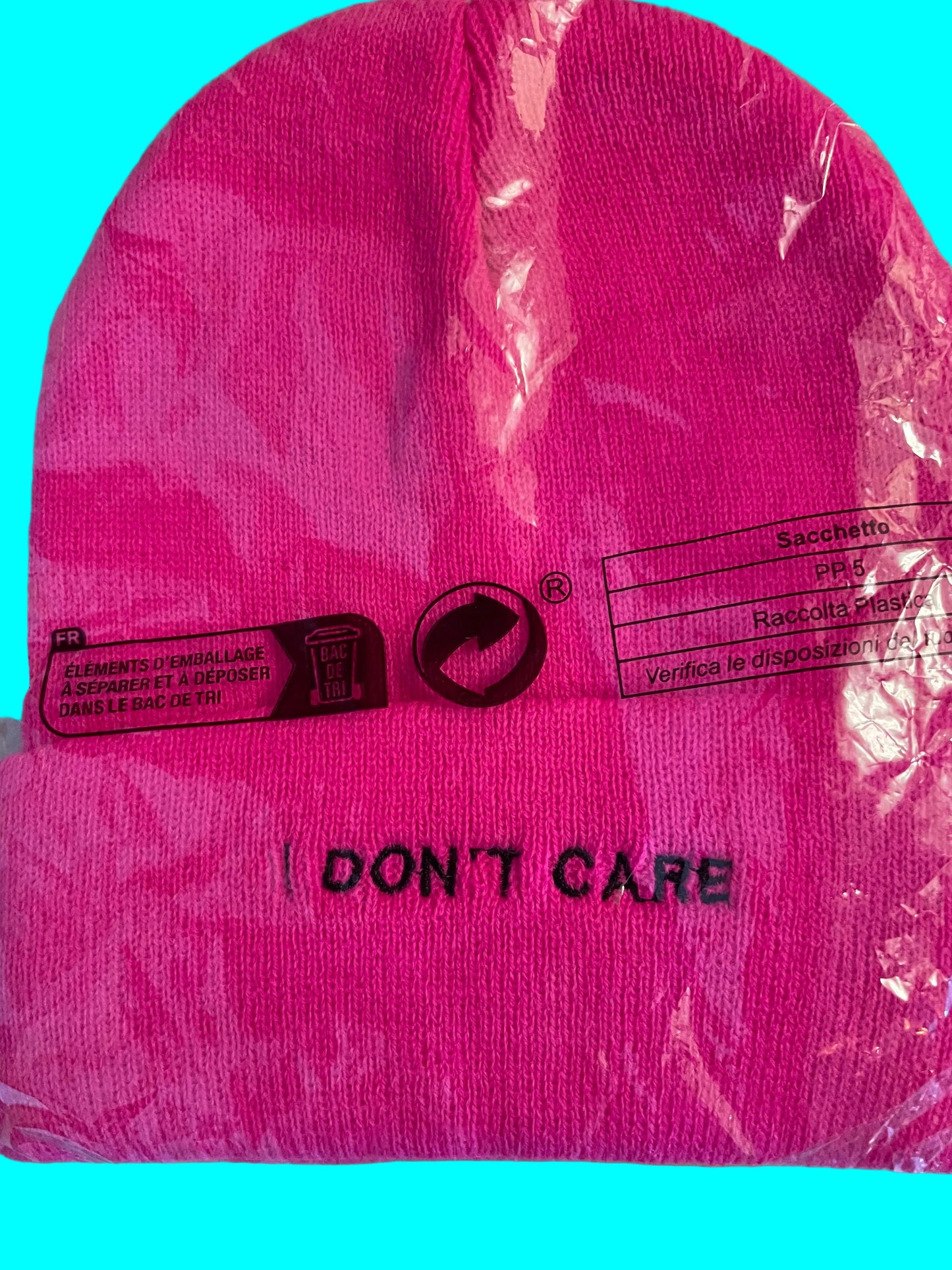 I don’t care Pink Hat