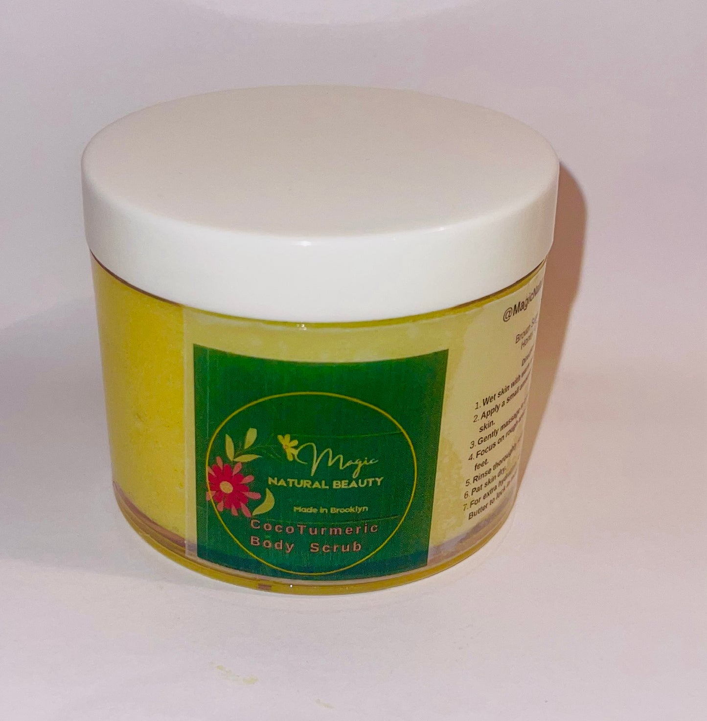 CocoTurmeric Exfoliation Radiance and Rejuvenating Brightness scrubs 4oz